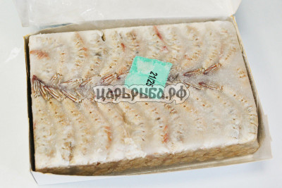 Креветка "Тигровая" с/м б/г 21/25 блок 1,8кг Бангладеш